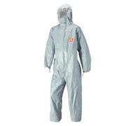 DuPont D13395268 Disposable suit, Tychem F, Size 2X-Large, grey