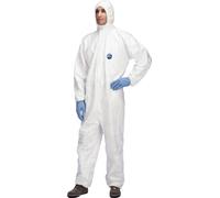 DuPont Size: XL - Model CHF5 Disposable Tyvek White Coverall Suit
