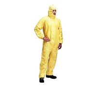 Dupont Tych-C-Cha5Y_L Safety Tychem Overall, Yellow, Large Size