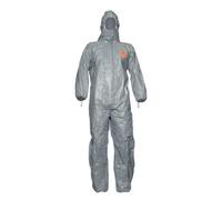 Dupont Tyche 6000F Hooded Coverall Grey M TYFBSM