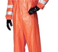 BeeSwift TBS500HVXXL Coverall Boiler suit, DuPont Tyvek, 500HV Model 125a, Hi Viz Visibility Cat III, GORT Type 5/6, Disposable, XX-Large