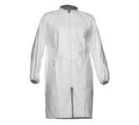 Dupont Tyvek 500 Lab Coat Pl309 (Pack Of 10) White Xl Tpl309Wxl