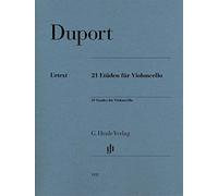 Duport, Jean-Louis - 21 Etüden für Violoncello: Instrumentation: Violoncello solo