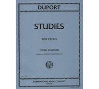 Duport, Jean-Louis - 21 Studies, Complete - Cello solo - edited by Pierre Fournier - International
