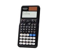 DUPOTA Scientific Calculator 417 Functions 2-Line 10+2 Digits Written Display Solar Battery - Ideal for Middle High School Students and Teachers, Black (OA-991ES Plus II)