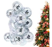 Duqulle Disco String Lights | Power Saving Vintage LED Ball Lights | Novelty Lighting for Stairs, Christmas Tree, Window, Corridor, Balcony, Porch