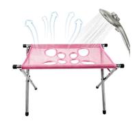 Duqulle Dog Bath Hammock Breathable Stainless Steel 8-Hole Foldable | Pet Bathing Wash Hammock Stand for Home Bathtub Bathroom Cabinet Salon Vet Visit Puppy Kitten Cat