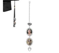 Duqulle Graduation Tassel Photo Charm | Graduation Hat Memorial Picture Chain,Exquisite Fade-Resistant Hat Memorial Tassel for Youth Family Boys Daughter Friends Girls