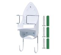 Duqulle Ironing Board Wall Mount,Ironing Board Rack Hanger | Space-Saving Holder, Iron Storage Hook Over the Door for Streamlined Laundry
