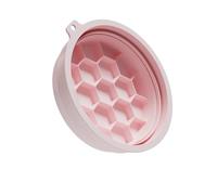 Duqulle Silicone Ice Bowl for Face, Bowl for Face Ice Bath, Foldable Wash Basin with Built-in ICES Tray, Portable Quick Cooling Facial Washing Basin for Soothe Skin, Bathroom Accessories