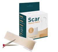 Duqulle Silicone Scar Sheets, Burning Scar Sheets, Moisturizing Breathable Burning Patches for Injury Postpartum Face Tummy Daily Routine Body