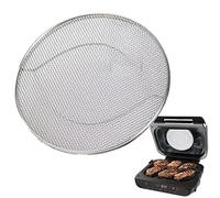 Duqulle Stainless Steel Splash Guard, Stainless Steel Splatter Shield For Ninja FG551 F oodi, Air Fryer Accessories, F oodi Smart XL Accessories, Grease Splash Guard Covers Oil Splashes
