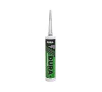 DURA+ All-In-One Hybrid Polymer Adhesive and Sealant: Waterproof, Extreme High Bond Strength, Replaces Silicone, Long-Lasting & Anti-Mould, Superior For Sanitaryware (290ml - Clear)