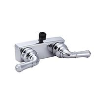 Dura Faucet (DF-SA100C-CP RV/Motorhome Shower Faucet Valve Diverter - Chrome Finish - For: Recreational Vehicle, Motor Home, Travel Trailer, Camper, Fifth (5th) Wheel, Towable