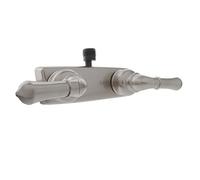 Dura Faucet (DF-SA100C-SN RV/Motorhome Shower Faucet Valve Diverter with Easy Turn Handles (Brushed Satin Nickel)