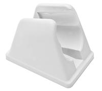 Dura Faucet DF-SA156-WT RV Handheld Shower Wand Bracket Holder - Mounting Screws Included (White)