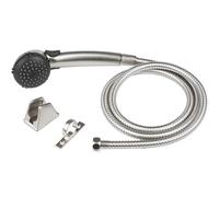 Dura Faucet DF-SA400K-SN RV Hand Held Shower Head, Stainless Steel Hose Kit (Brushed Satin Nickel)