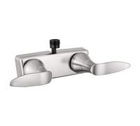 Dura Faucet Elegant RV Shower Valve Diverter Faucet - Brushed Satin Nickel - for Motorhomes, 5th Wheels, Trailers, and Campers - New 2019 Model
