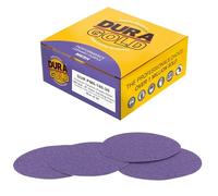 Dura-Gold Premium 180 Grit 5" Purple Ceramic Mesh Sanding Discs, Box of 30 - Dustless Hook & Loop Backing Sandpaper for DA & Random Orbital Sanders - Long-Lasting Fast Cut - Woodworking, Auto Paint