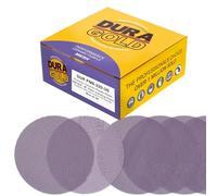 Dura-Gold Premium 220 Grit 6" Purple Ceramic Mesh Sanding Discs, Box of 30 - Dustless Hook & Loop Backing Sandpaper for DA & Random Orbital Sanders - Long-Lasting Fast Cut - Woodworking, Auto Paint