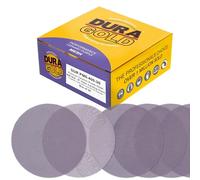 Dura-Gold Premium 400 Grit 5" Purple Ceramic Mesh Sanding Discs, Box of 30 - Dustless Hook & Loop Backing Sandpaper for DA & Random Orbital Sanders - Long-Lasting Fast Cut - Woodworking, Auto Paint