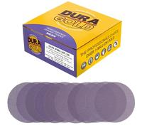 Dura-Gold Premium 5" Purple Ceramic Mesh Sanding Discs, 30 Disc Variety Pack, Grits 80, 100, 120, 150, 180, 220, 240, 320, 400, 600 - Dustless Hook & Loop Backing Sandpaper, DA & Random Orbital Sander