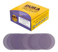 Dura-Gold Premium 6" Purple Ceramic Mesh Sanding Discs, 30 Disc Variety Pack, Grits 80, 100, 120, 150, 180, 220, 240, 320, 400, 600 - Dustless Hook & Loop Backing Sandpaper, DA & Random Orbital Sander