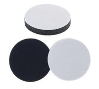 Dura-Gold Pro Series 3" x 10mm Soft Density Foam Interface Pad, 3 Pack - Hook & Loop, Compatible with Rotary Sander, Dual-Action Random Orbital Sander, Polisher, Drill