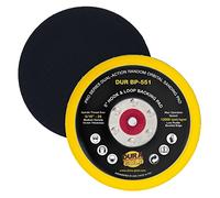 Dura-Gold Pro Series 5" Hook & Loop DA Backing Plate Pad - Low Profile Edge, Medium Density, Dual-Action Random Orbital Sanding Pad, 5/16" - 24 Threads - For Sander Polisher Auto Woodworking Sandpaper
