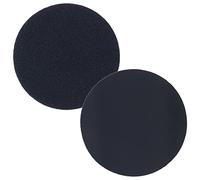 Dura-Gold Pro Series 6" Round Hand Sanding Block Adaptor Sheets to Convert Hook & Loop Sanding Block Pads to PSA Sticky Pads, 2 Sheet Pack (Sanding Blocks Not Included)