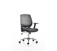 Dura Task Operator Chair Black With Arms