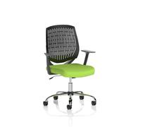 Dura With Arms Black Back Bespoke Colour Seat Myrrh Green
