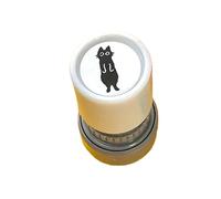 Durability ABS Animal Stamp Featuring Adorable Black Cats Easy to Carry Ideal for Students Teachers Families Student Stamp