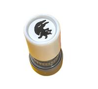 Durability ABS Animal Stamp Featuring Adorable Black Cats Easy to Carry Ideal for Students Teachers Families Office Stamp