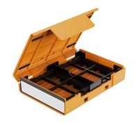 Durability ABS Hard Disk Storage Box Fit 4x2.5Inch Or 1x3.5Inch Drives Holder For Travel And Organization ABS Hard Disk Enclosure