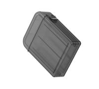Durability ABS Hard Disk Storage Box Fit For 2.5Inch Drive Holder Container For Travel Labeling Feature Pad
