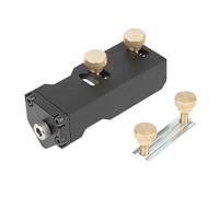 Durability Aluminum Drill Guide Punching Tool for Furniture Maker and Small Workshops Accessories Manual Punching for Aluminum