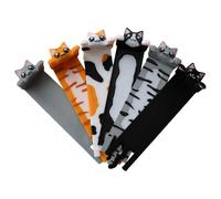 Durability Book Markers with Funny Cats Pattern Multipurpose Paper Friendly Page Holder Ornaments Bookish Gift Cats Bookmarks Decorations
