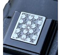 Durability Brass Shutter Release Button With Engraveds Florals Pattern For XT30 A7C2 Camera Enhances Grip Stability