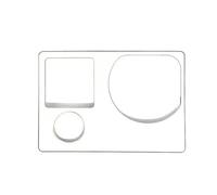 Durability Camera Faceplate Frame Housing For 4 Cameras Front Covers Repair Part For Adventure Filming Equipment ABS