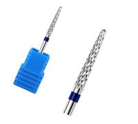 Durability Carbides Cuticle Grinding Tool Alloy Nails Drill Bit Head for Gel Polish Removal Tool Professional Nails Head