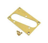 Durability Chromed Plated Pickup Mounting Bracket 4 Stainless Steel Screws Compatibility With Guitar Bridge Pickups Quickly Install Pickup Frame