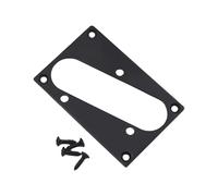 Durability Chromed Plated Pickup Mounting Bracket 4 Stainless Steel Screws Compatibility With Guitar Bridge Pickups Durability Metal Pickup Brackets