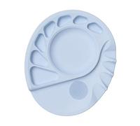 Durability Food Grade Silicone Cosmetic Palette Hypoallergenics Surfaces Smooth Blending Tray Perfect for Sensitive Skin Silicone Palette