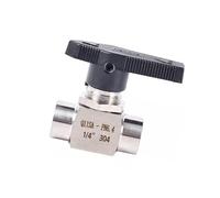 Durability High Temperatures Resistant Stainless Steel Three Way Valves Compacts Design Easy Assembly Hydraulic Ball Valves