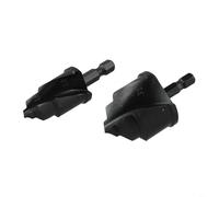 Durability Meets Precision 2PCS HSS Countersink Bits for Effective Drilling of PPR Pipes in Various Applications (A with C)