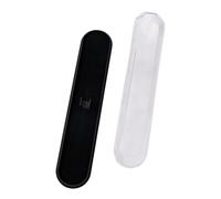 Durability Pen Case Transparent Lid School Office Stationery Organizers Storage Box for Students Professional Metal Pen Box