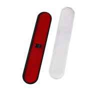 Durability Pen Case Transparent Lid School Office Stationery Organizers Storage Box for Students Professional Metal Pen Box