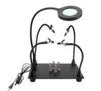 Durability Repair Welding Holder Helping Hands Soldering Station for Jewelry Fixing Model Making with Antislip Base Repair Clamps