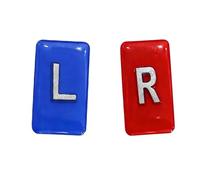 Durability Resin X Ray Left Right Markers for Medically Imaging with Tape Ideal for Clinics and Hospitals Radiograph Identification Markers